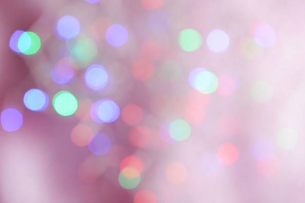 Festive background of lights