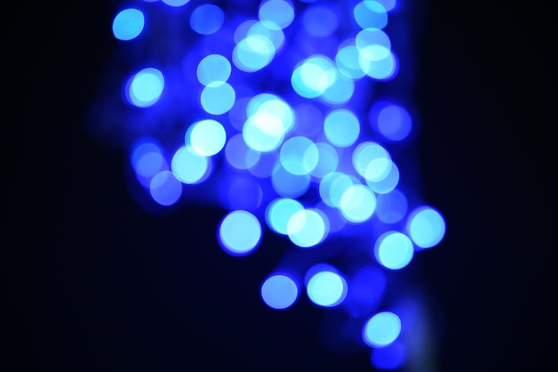 Festive background of lights