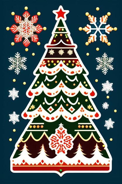 Festive christmas clipart elements collection