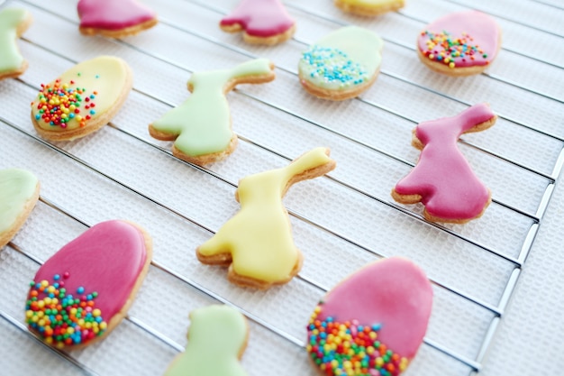 Festive Easter Treats. Homemade Easter Sugar Cookies