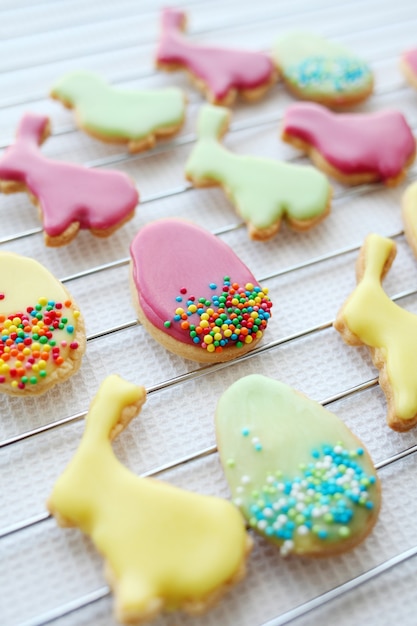 Festive Easter Treats. Homemade Easter Sugar Cookies