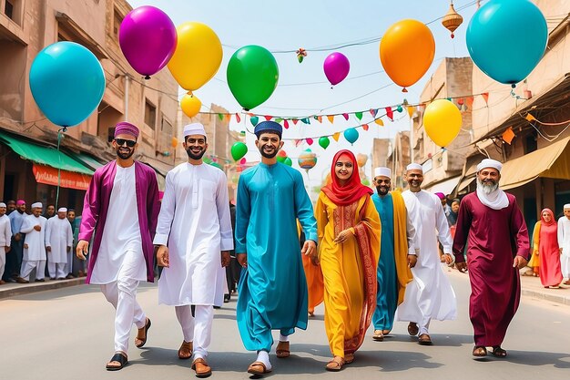 Festive Eid Parade