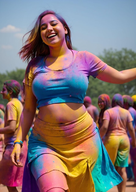 hot holi party photos