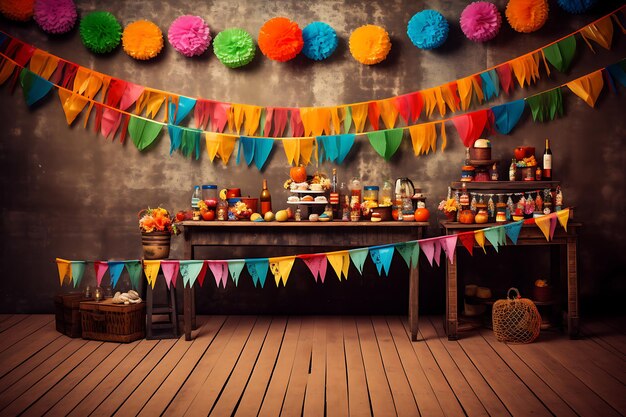 Festive Fiesta Fun birthday celebration