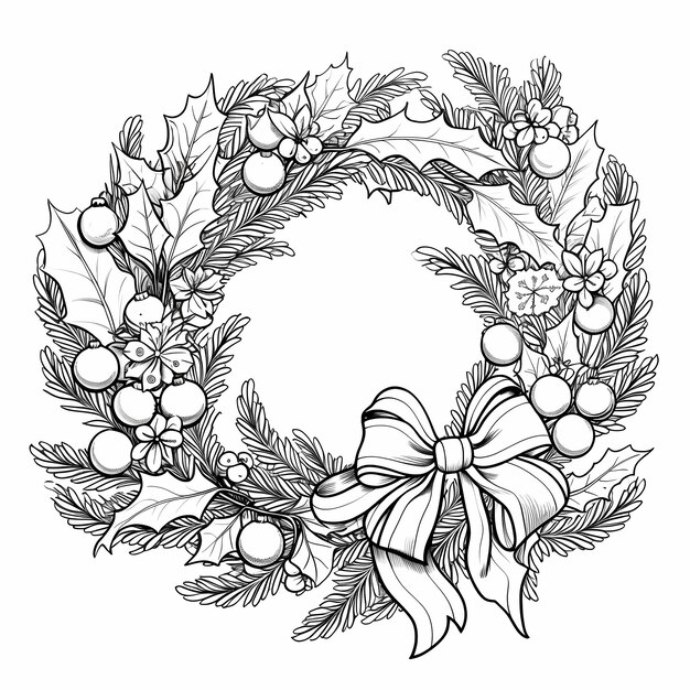 10 Festive Christmas Winter Coloring Pages for All Ages