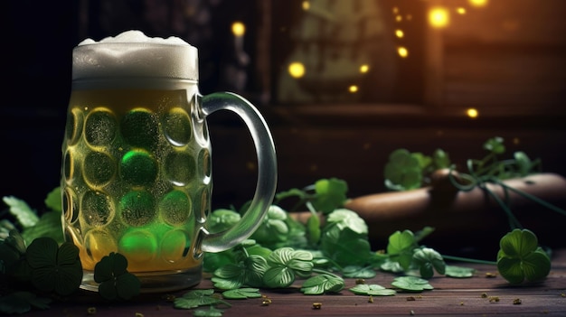 Festive Green Beer Celebration