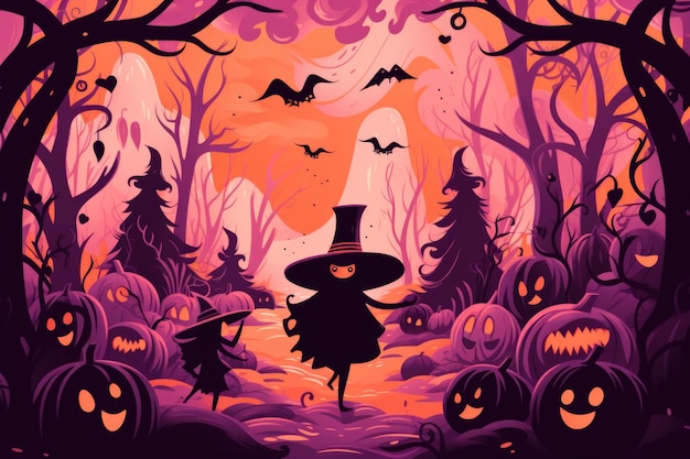 Festive Halloween Background