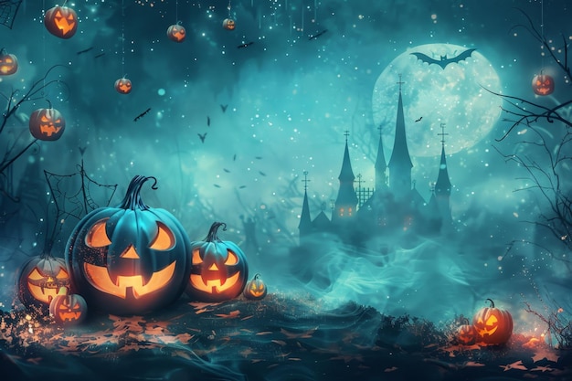 festive halloween background