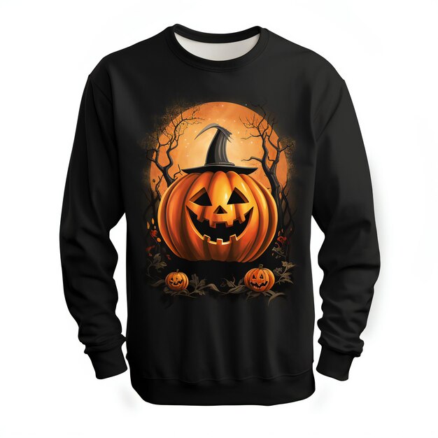 Foto festive halloween tee design vector illustration