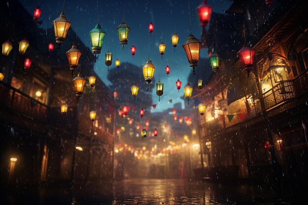 The Festive Lanterns of Ramadan