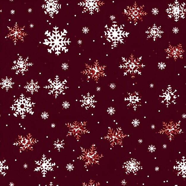 Festive red christmas pattern