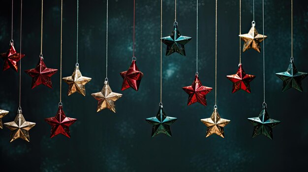 Photo festive star repeat