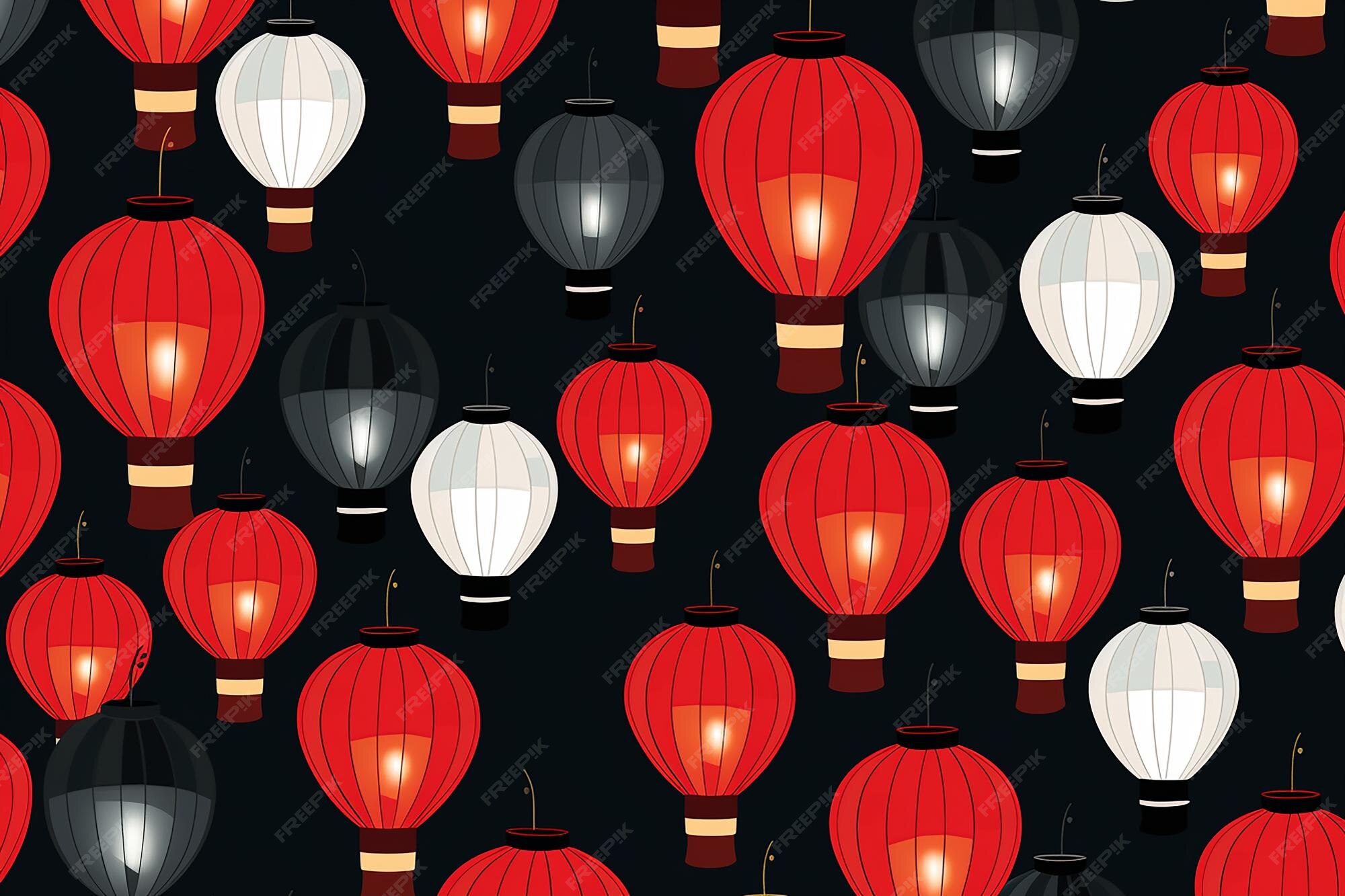Premium AI Image  A Festive Tapestry Chinese New Year Bliss in Vibrant 