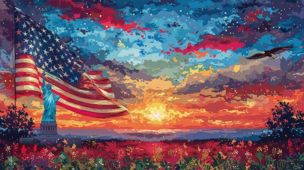 independence day scene