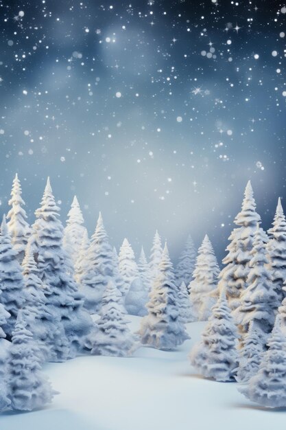 festive winter christmas background