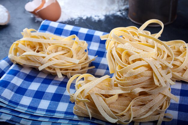 Fettuccine, italiaanse pasta