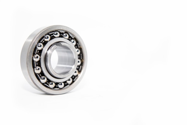 few different bearings on a white background with clipping pat