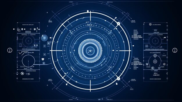 fi digitale hud interface sci minimalistisch