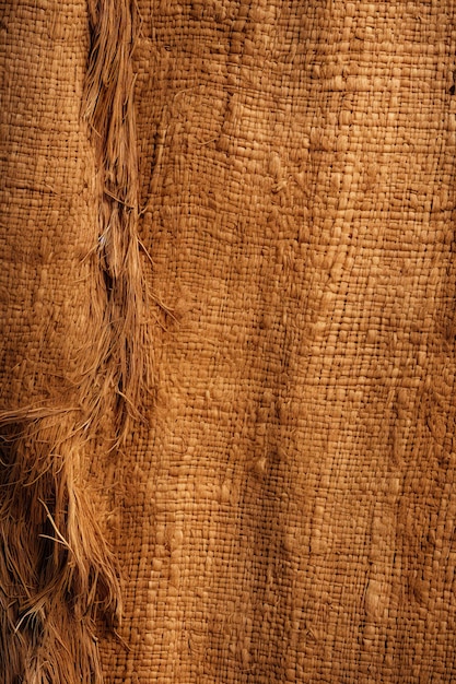 fibrous rough texture of a burlap sack