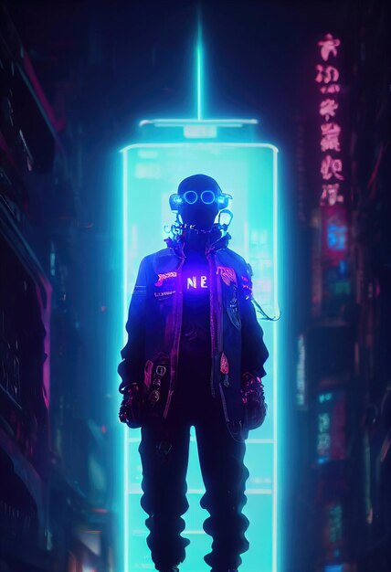 Cyberpunk 2077, cyber, neon, Futurism, futuristic, dark, night