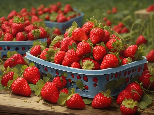 Field of Delights Freshly Picked Strawberries