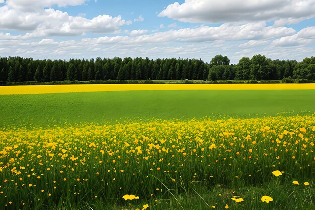 Field of flowers