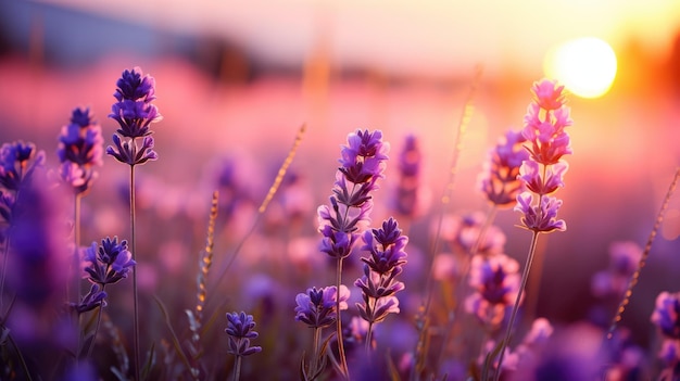 a field of lavender