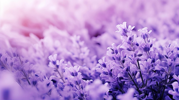 Field purple texture background
