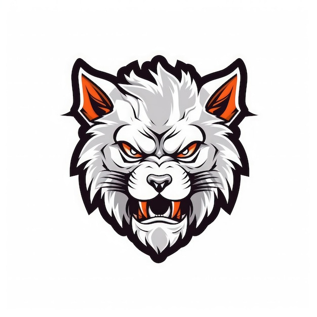 Fierce Esports Logo on White Background Generative AI