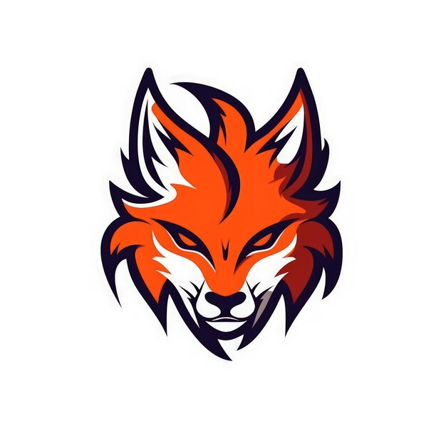 Fierce Esports Logo on White Background Generative AI