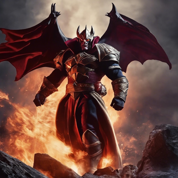 Fiery Enigma Etrigan the Demon DC Dark Sorcerer