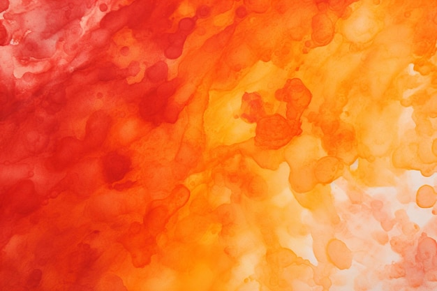 Fiery orange and red abstract