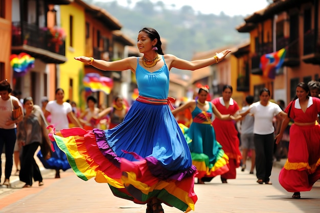 Fiesta Frenzy of Colombian Culture