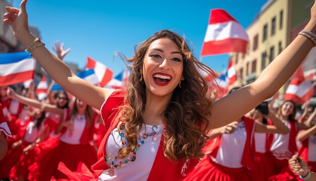 Fiestas Patrias Chili Viering fotoshoot