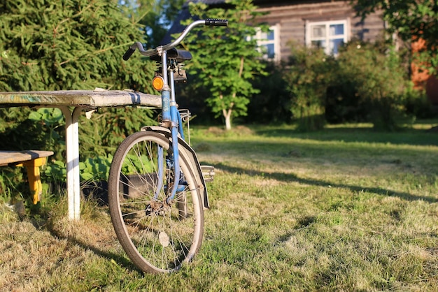 Fiets op het platteland