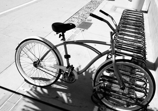 Foto fietsen op straat