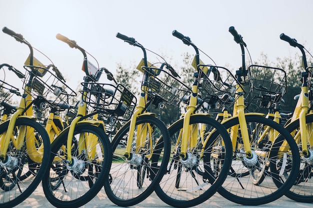 Fietsen parkeren op de campus