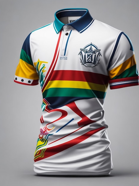 Fietsershirts mockupshirt sportontwerp sjabloonuniform voor fietskleding