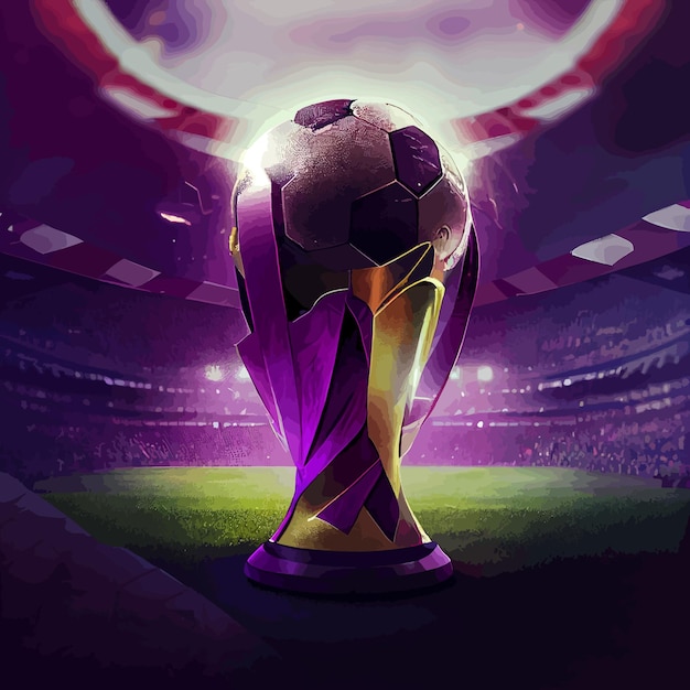 Fifa world cup ball trofee fifa world cup