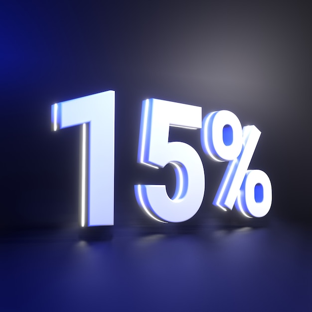 15 % 숫자 렌더링