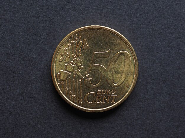 Fifty Cent Euro coin