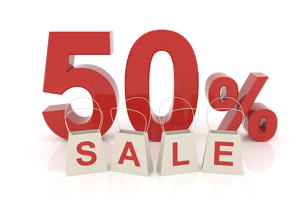 50 % 판매