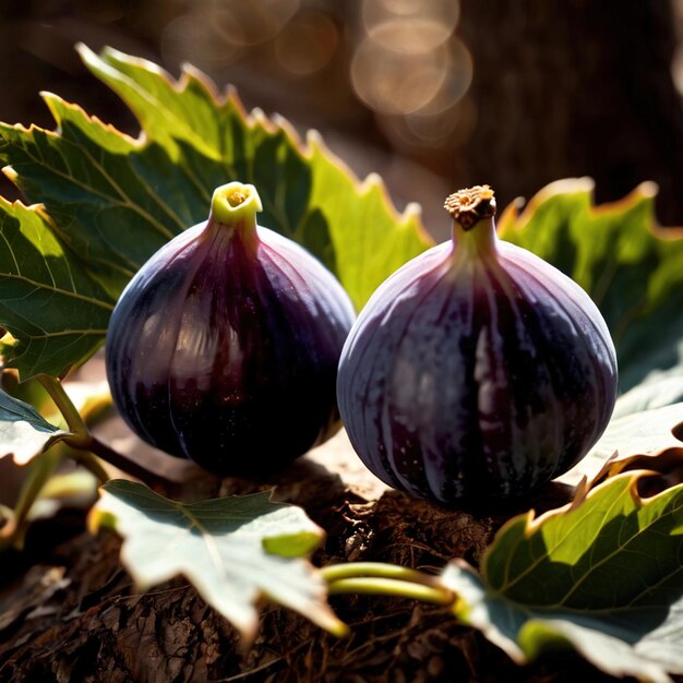 Fig fresh raw organic fruit