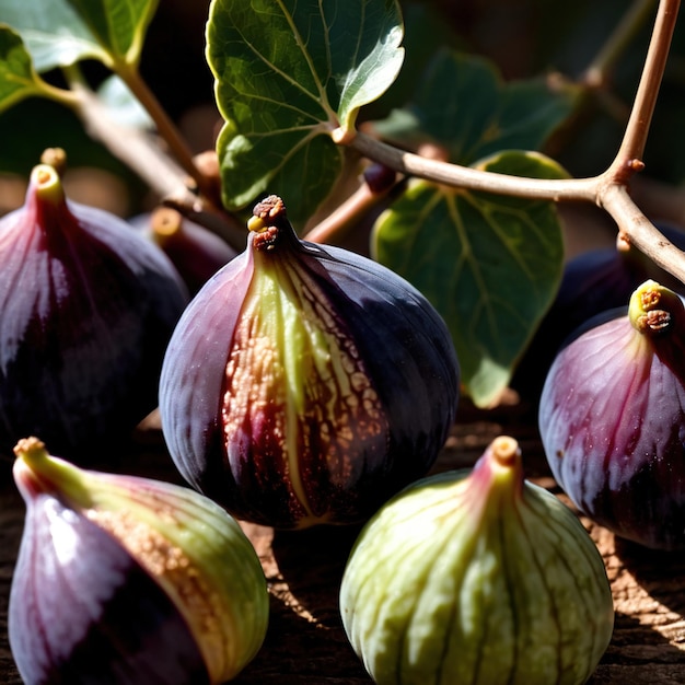 Fig fresh raw organic fruit