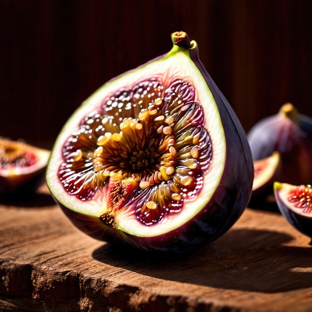 Fig fresh raw organic fruit