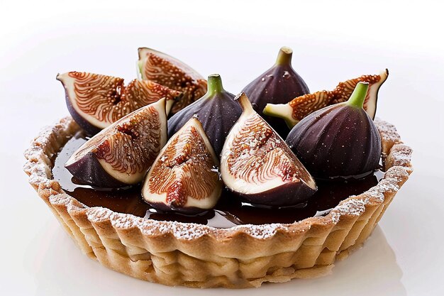 Fig and honey tart