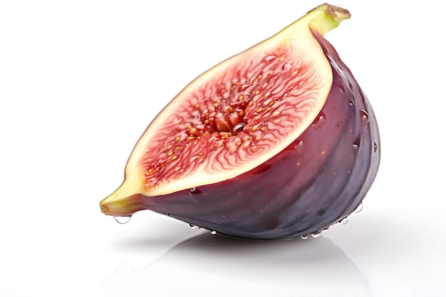 Fig isolated on white background