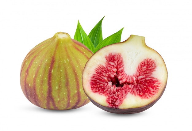 Fig isolated on white