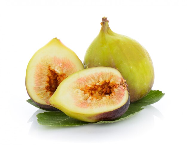 Fig on white 