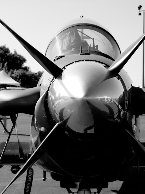 Fighter jet at the Rocky Mountain Airshow in Broomfield, Colorado.